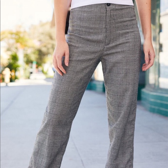 Brandy Melville Pants - Brandy Melville plaid pants